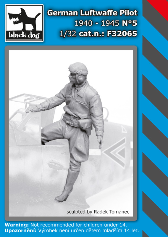 1/32 German Luftwafe pilot 1940-45 No.5 (1 fig.)