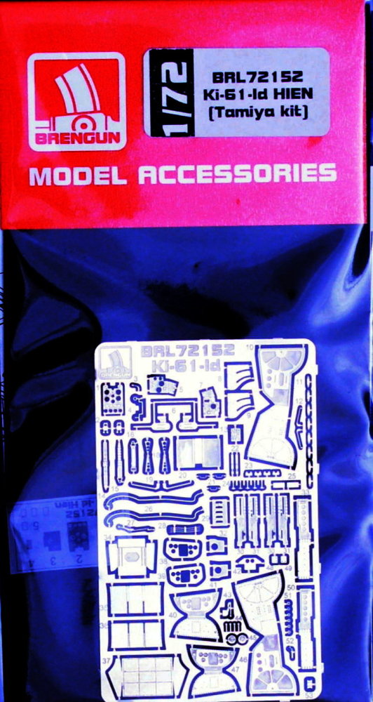 1/72 Ki-61-Id HIEN - detail PE set (TAM)