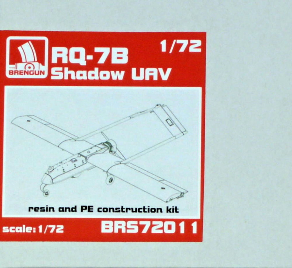 1/72 RQ-7B Shadow UAV (resin kit & PE)