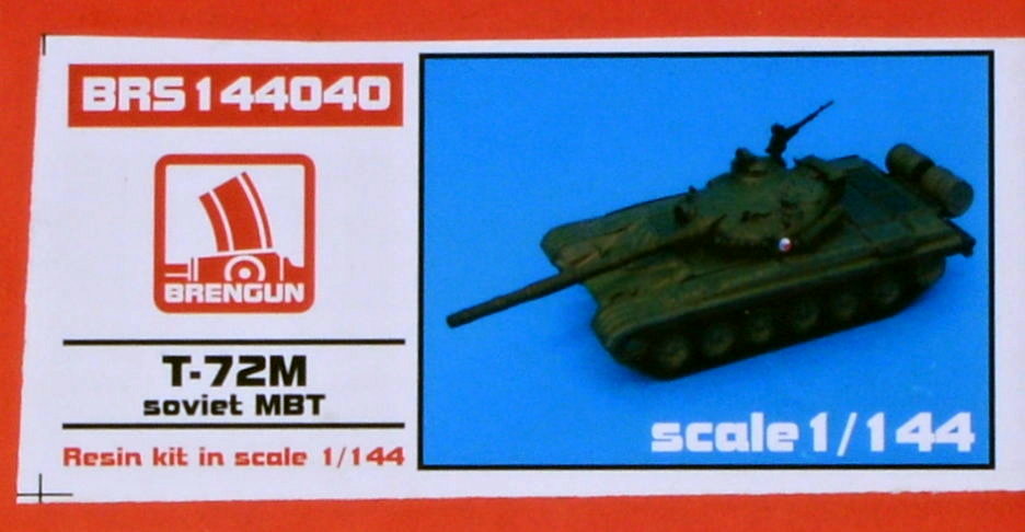 1/144 T-72M Soviet MBT (resin kit)
