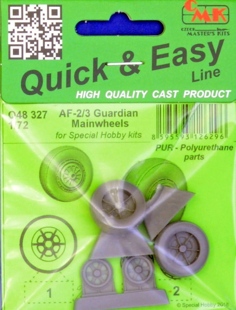 1/48 AF-2/3 Guardian Mainwheels (SP.HOBBY)