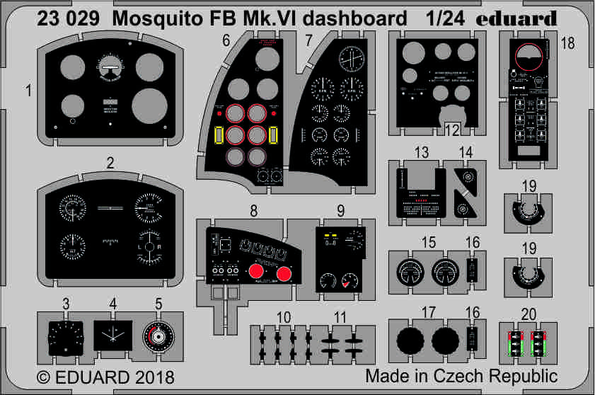 SET Mosquito FB Mk.VI dashboard (AIRF)