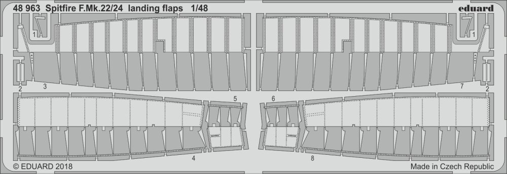 SET Spitfire F.Mk.22/24 landing flaps (AIRF)