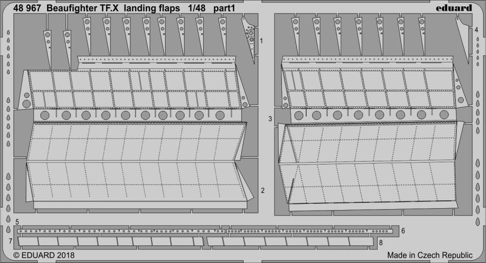 SET Beaufighter TF.X landing flaps (REV)