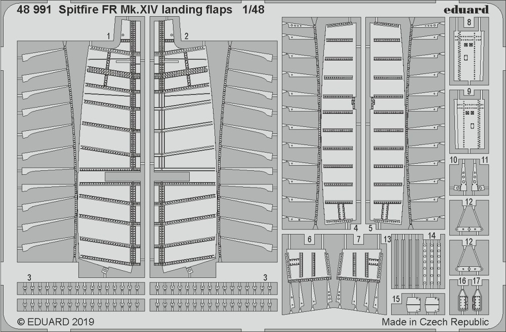 SET Spitfire FR Mk.XIV landing flaps (AIRF)