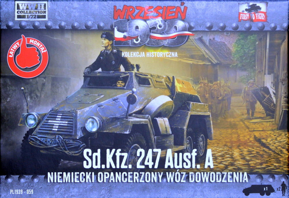1/72 Sd.Kfz. 247 Ausf.A (incl. 2 fig.)