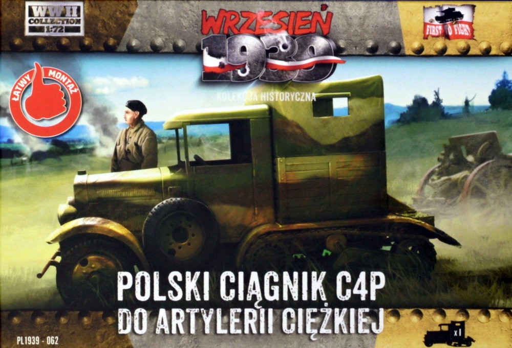 1/72 Polish C4P half-track