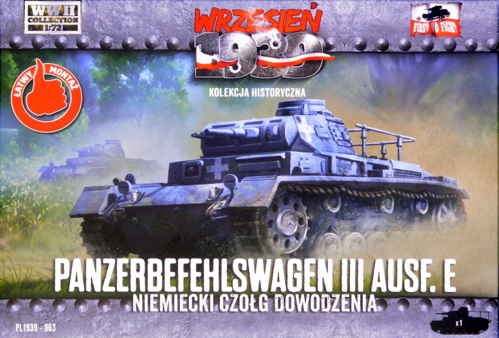 1/72 Panzerbefehlswagen III Ausf. E
