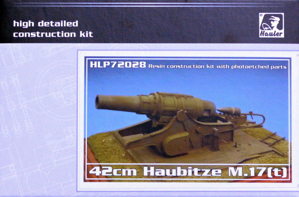1/72 42cm Haubitze M.17(t) (resin kit)