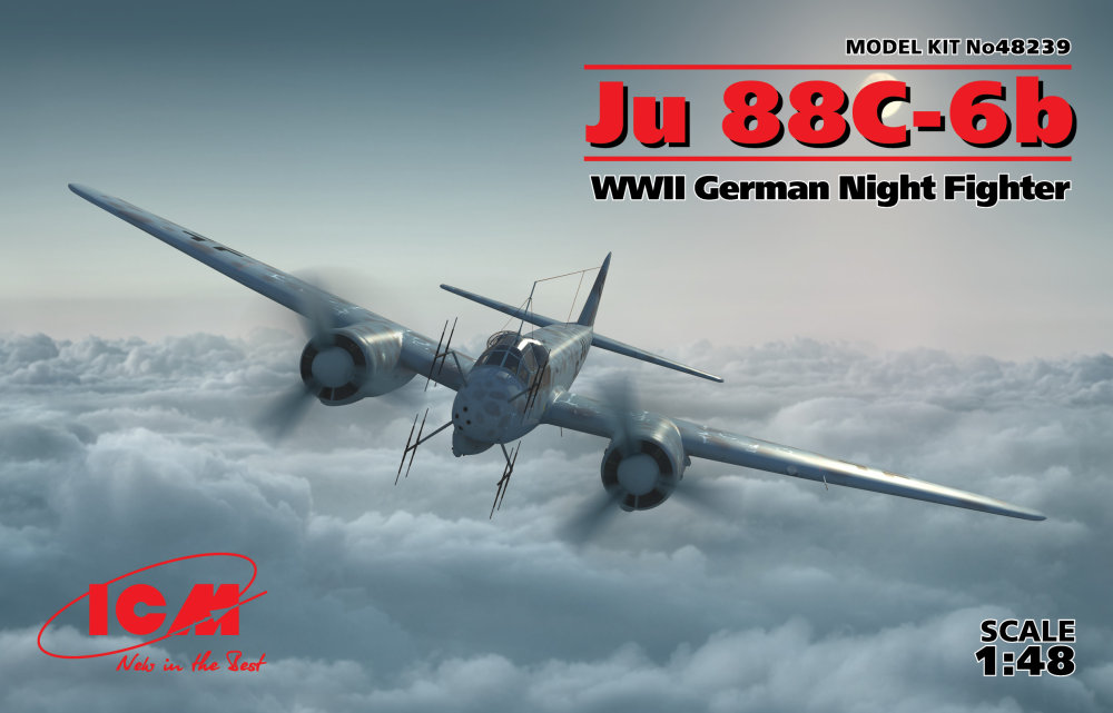 1/48 Junkers Ju 88C-6b German Night Fighter WWII