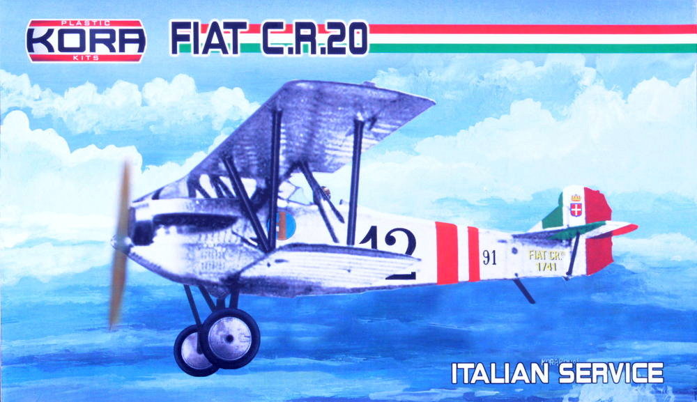 1/72 Fiat C.R.20 Italian Service (4x camo)