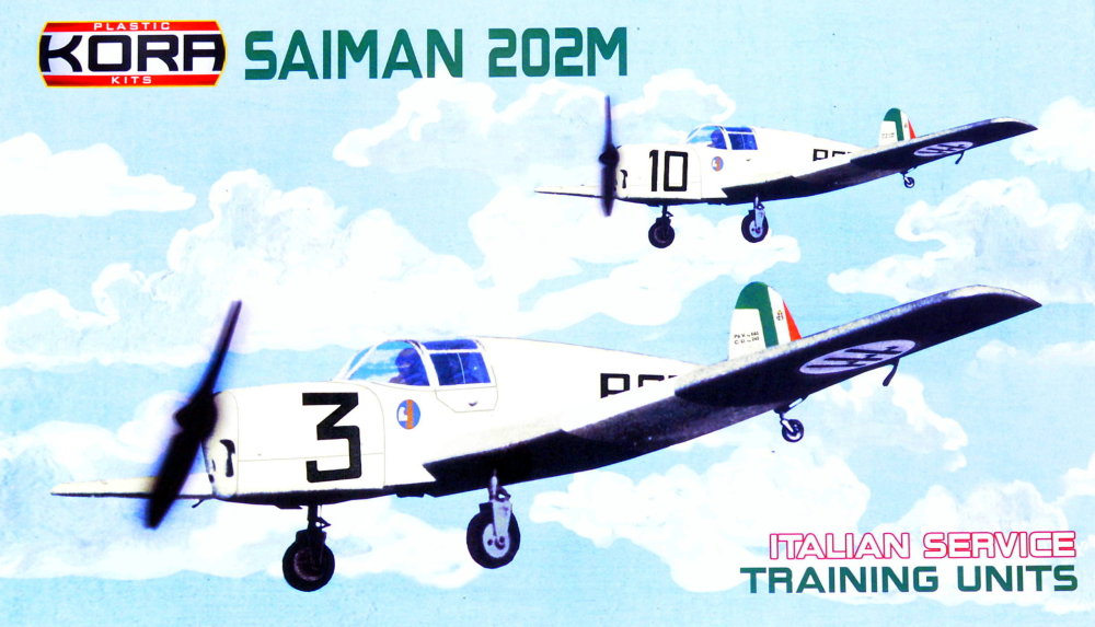 1/72 Saiman 202M Italian Service Training Units