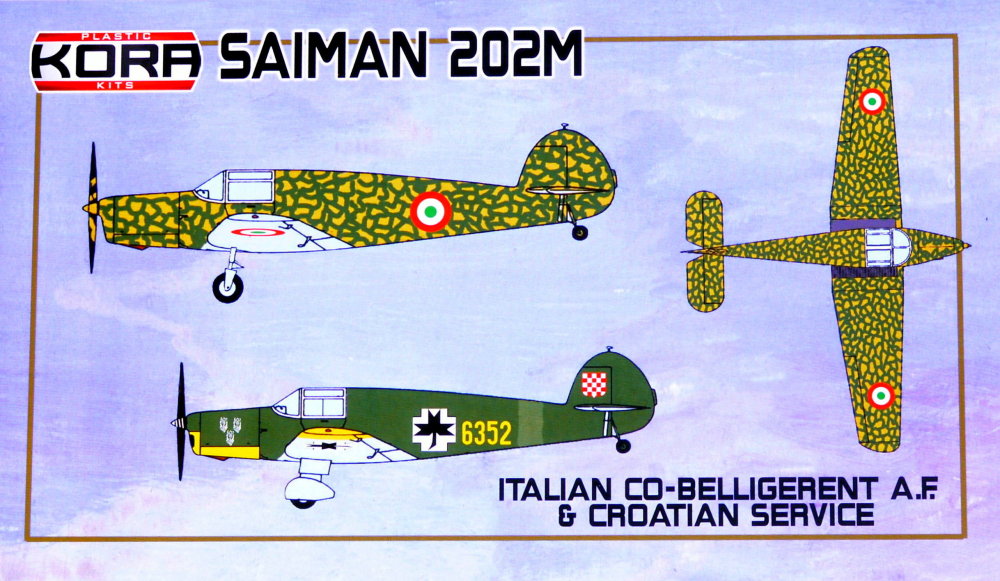 1/72 Saiman 202M Italian Co-Bellig.AF & Croatia S.