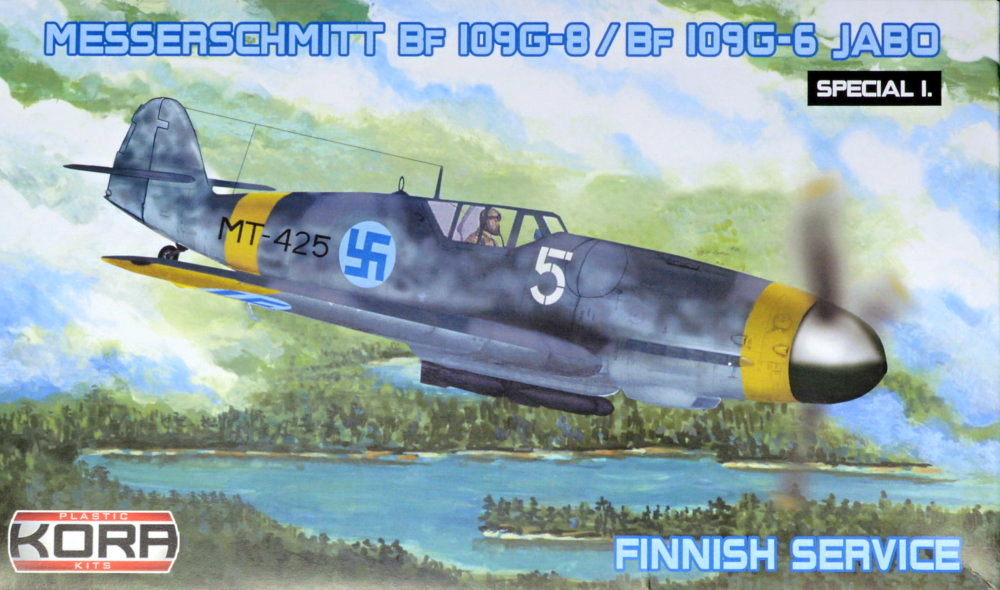 1/72 Bf 109G-8/G-6 JABO Finnish Service (4x camo)