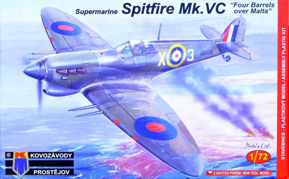 1/72 Spitfire Mk.Vc 'Four Barrels over Malta'