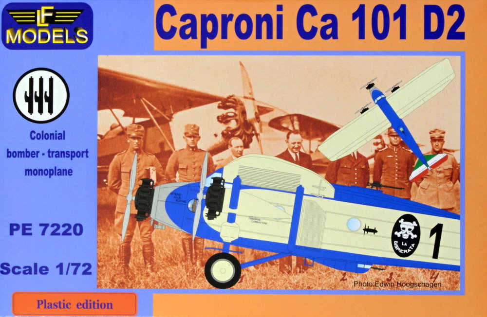1/72 Caproni Ca 101 D2 (incl.resin&mask, 4x camo)