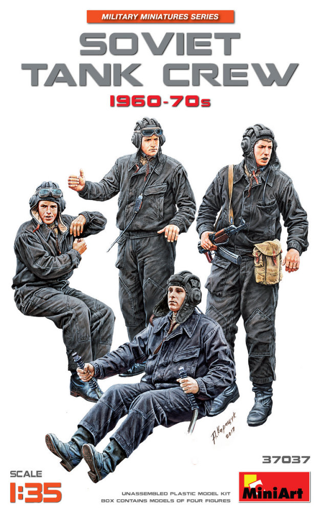 1/35 Soviet Tank Crew 1960-70s (4 fig.)