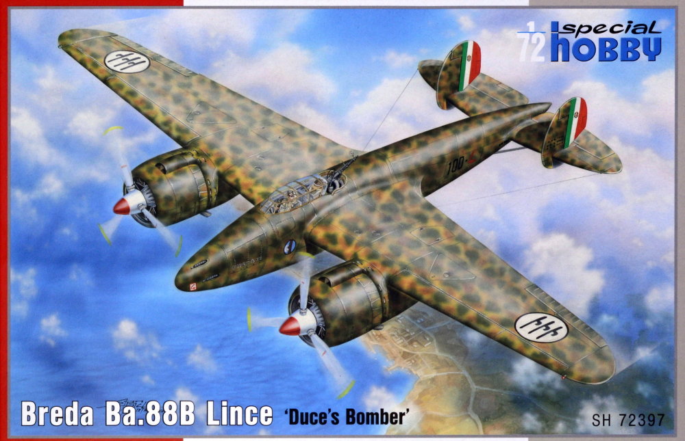 1/72 Breda Ba.88B Lince 'Duce's Bomber' (re-issue)