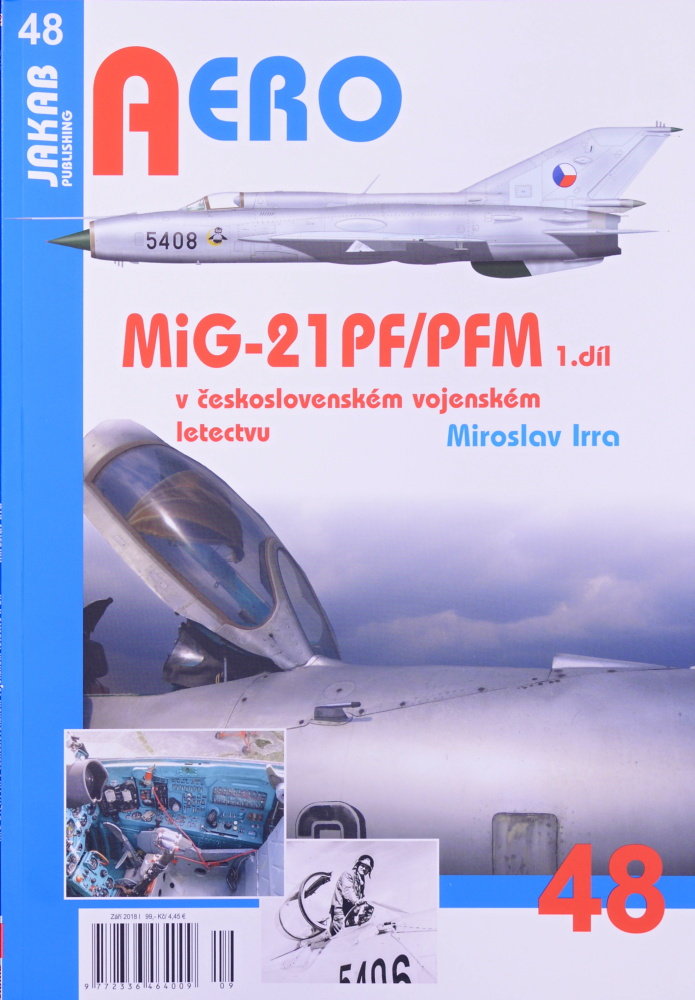 Publ. AERO - MiG-21PF/PFM in CZAF (Czech t.)