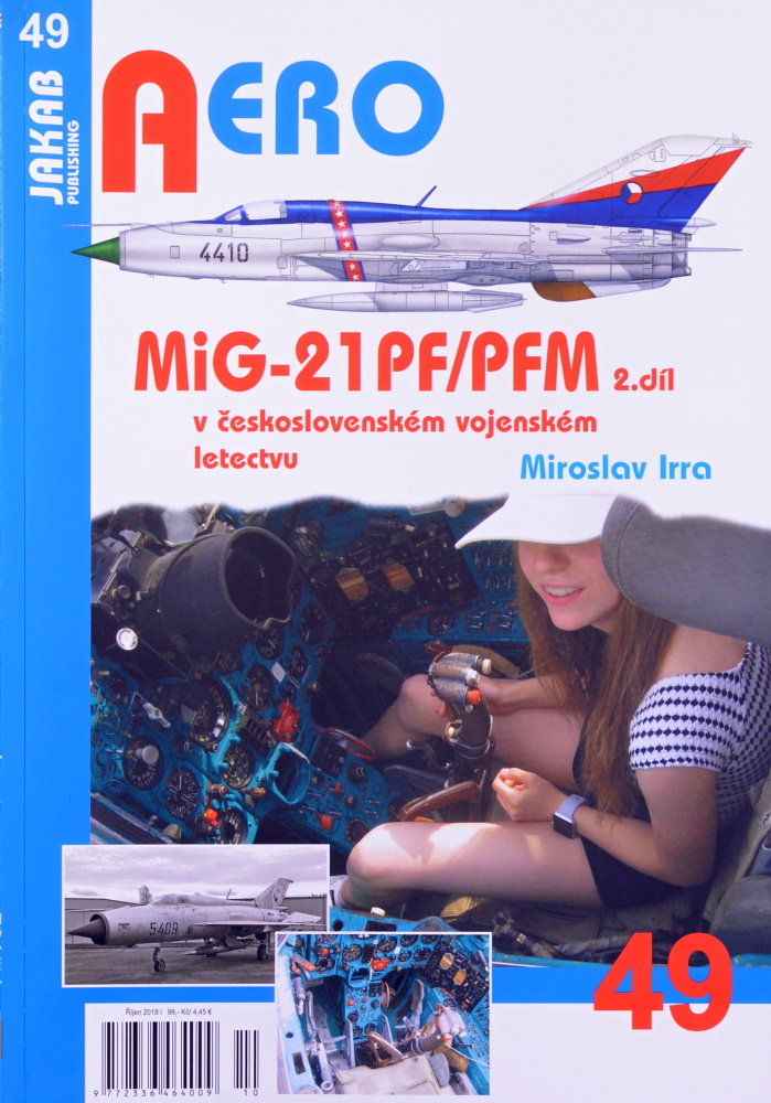 Publ. AERO - MiG-21PF/PFM in CZAF 2. (Czech)