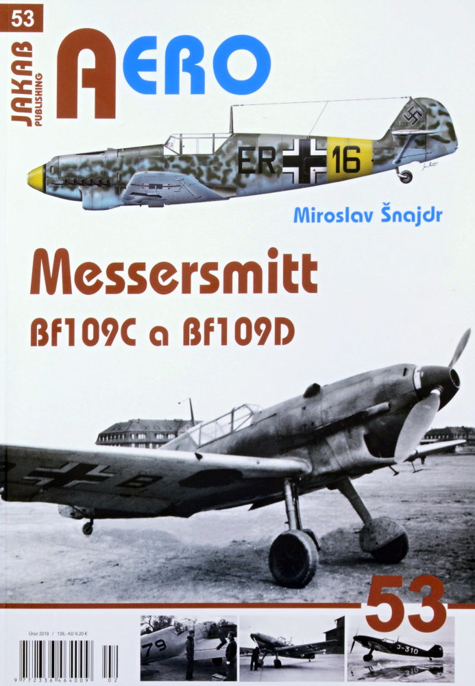 Publ. AERO - Messerschmitt Bf 109 C,D (Czech text)