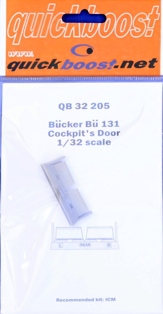 1/32 Bucker Bu 131 cockpit's door (ICM)