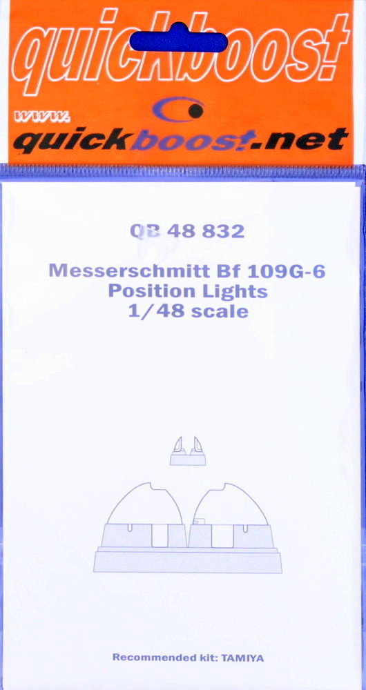 1/48 Bf 109G-6 position lights (TAM)