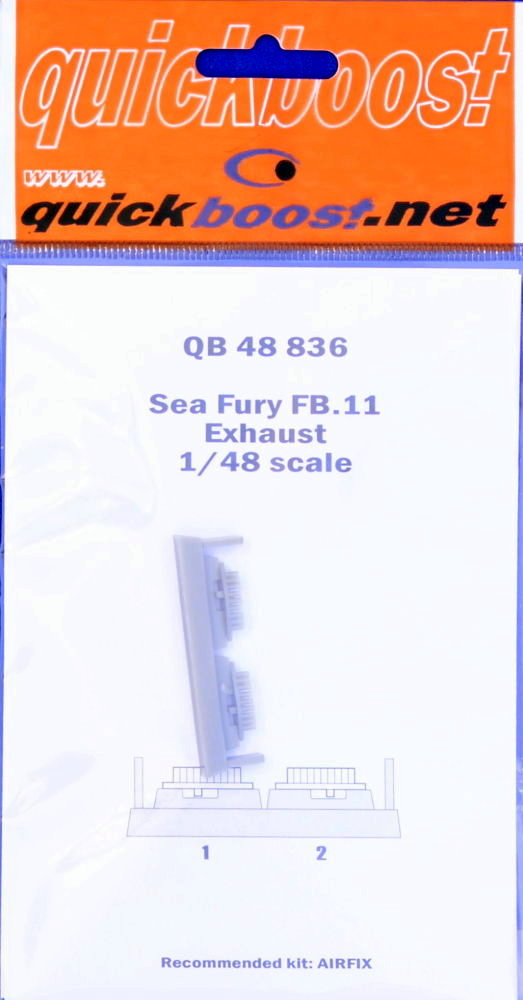 1/48 Sea Fury FB.11 exhaust (AIRF)