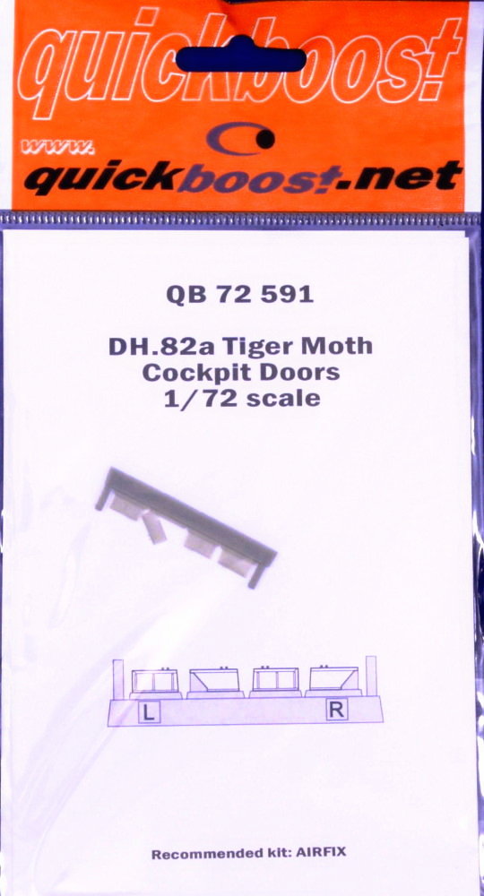 1/72 DH.82a Tiger Moth cockpits' doors (AIRF)