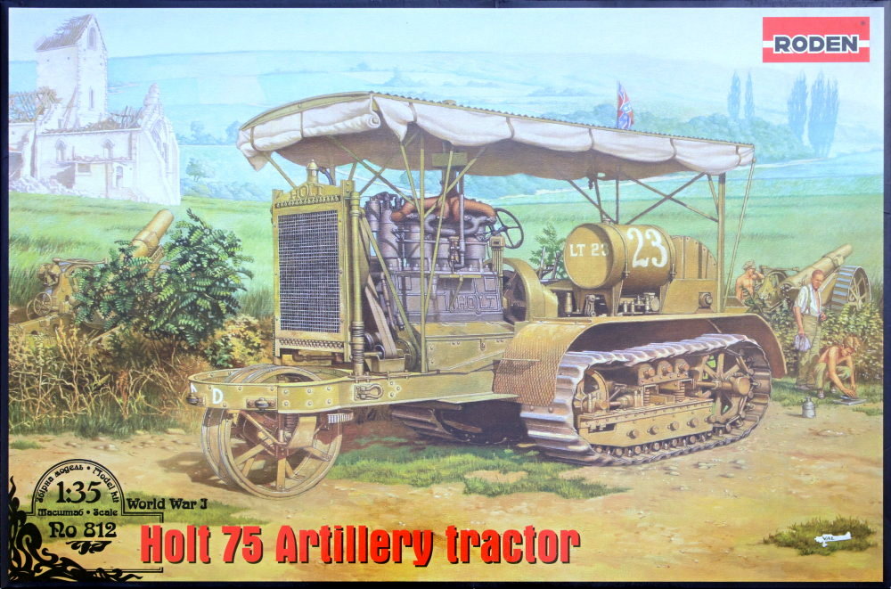 1/35 Holt 75 Artillery tractor (2x camo)
