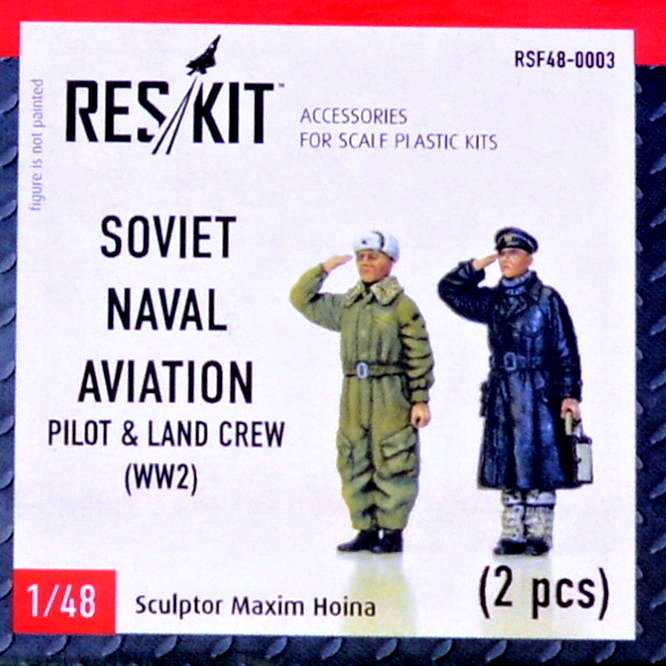 1/48 Soviet Naval Aviation Pilot&Land Crew (2 fig)