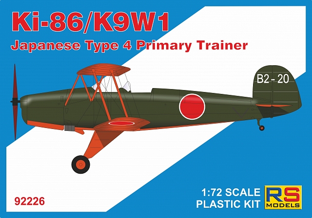 1/72 Ki-86/K9W1 Japanese Type 4 Trainer (4x camo)