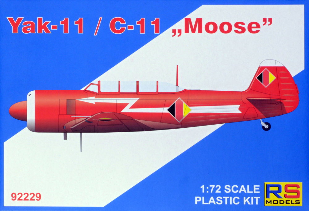 1/72 Yak-11/C-11 'Moose' (3x DDR,Austria,Romania)