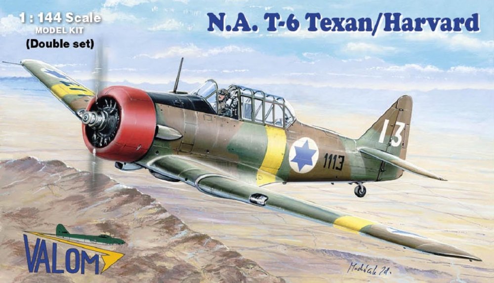1/144 N.A. T-6G Texan/Harvard (Double set)