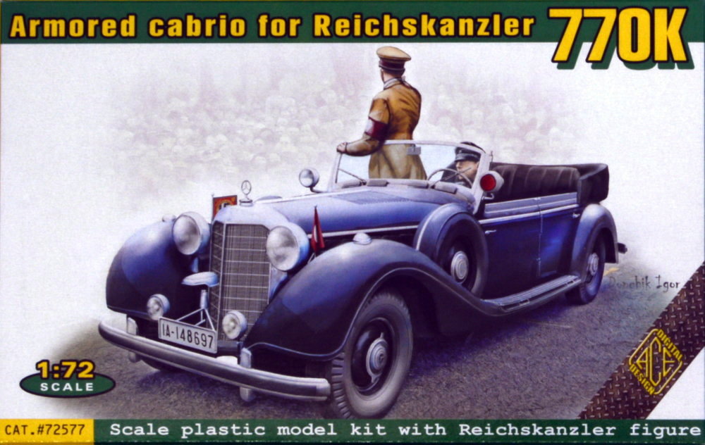 1/72 MB 770K Armored Cabrio for Reichkanzler