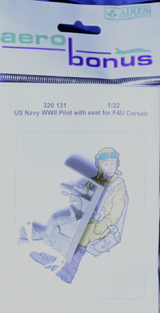 1/32 US NAVY WWII Pilot w/ ej.seat for F4U Corsair