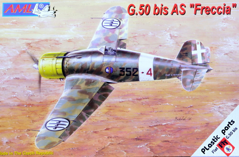 1/72 Fiat G.50bis 'Over Balkan's Sky' (ex-FLY)