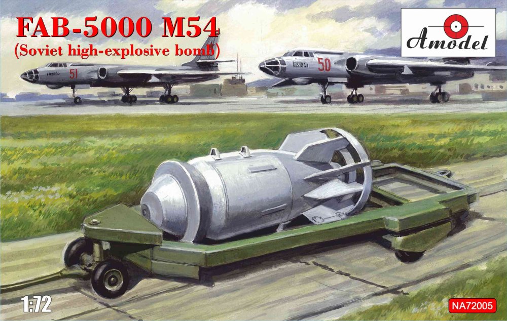 1/72 FAB-5000 M54 Soviet high-explosive bomb