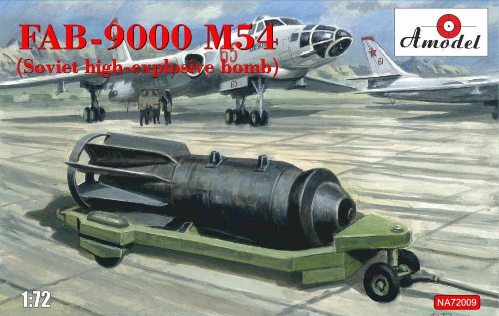 1/72 FAB-9000 M54 Soviet high-explosive bomb