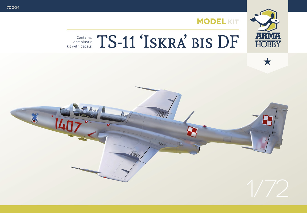 1/72 TS-11 Iskra Bis DF Model Kit (1x camo)