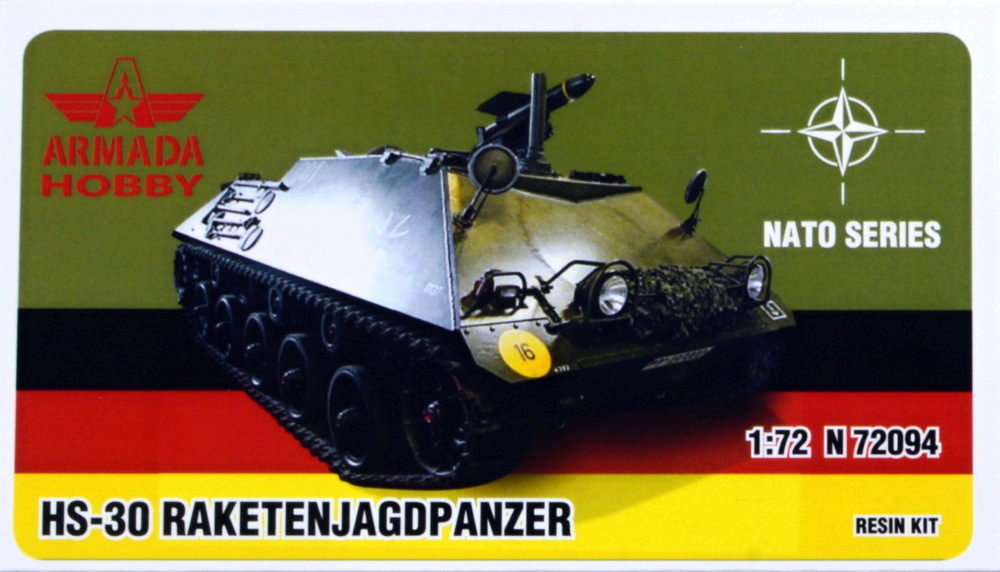 1/72 HS-30 Raketenjagdpanzer (resin kit)