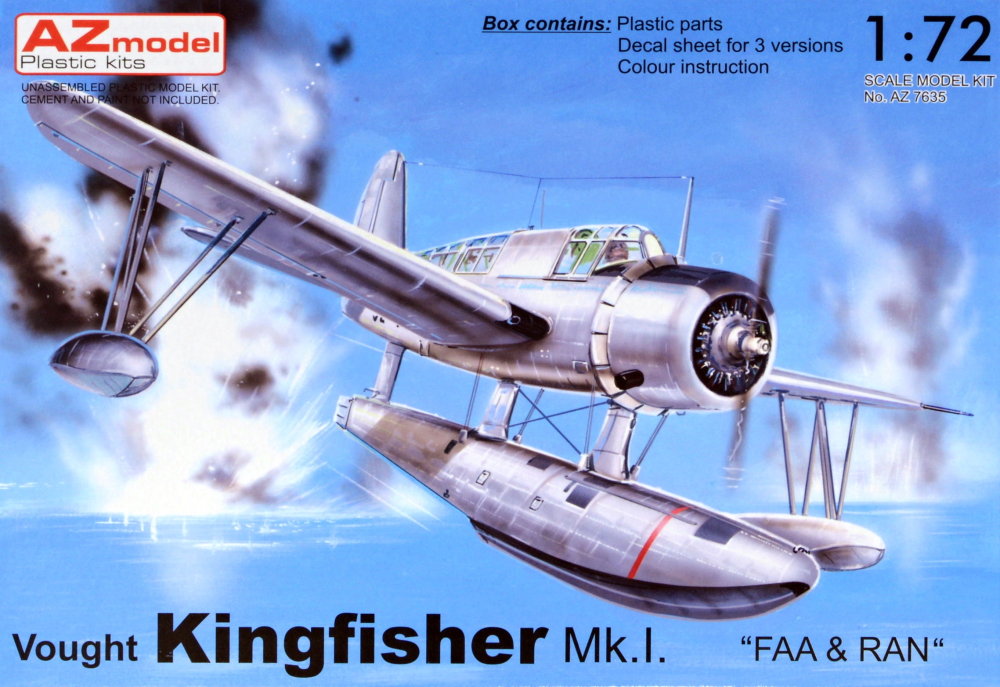 1/72 Vought Kingfisher Mk.I 'FAA&RAN' (3x camo)
