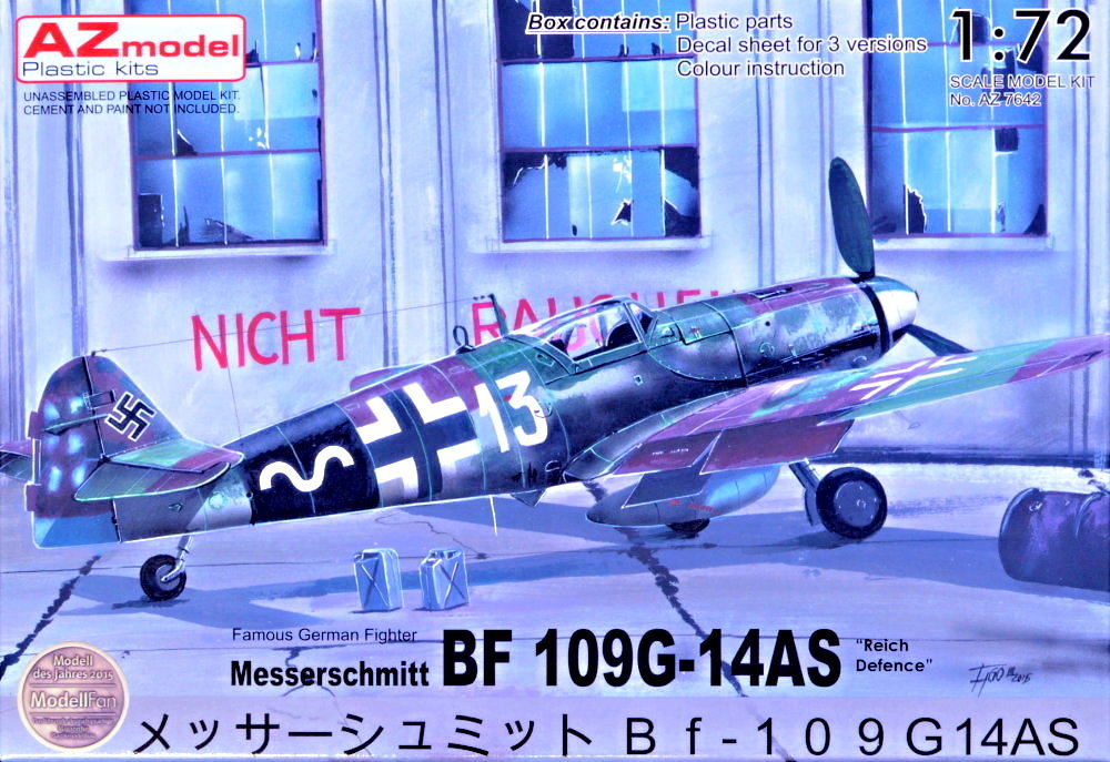 1/72 Bf 109C-14 AS 'Reich Defence' (3x camo)