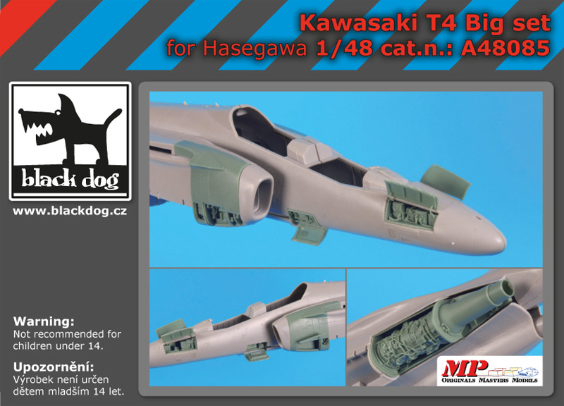 1/48 Kawasaki T 4 big set (HAS)