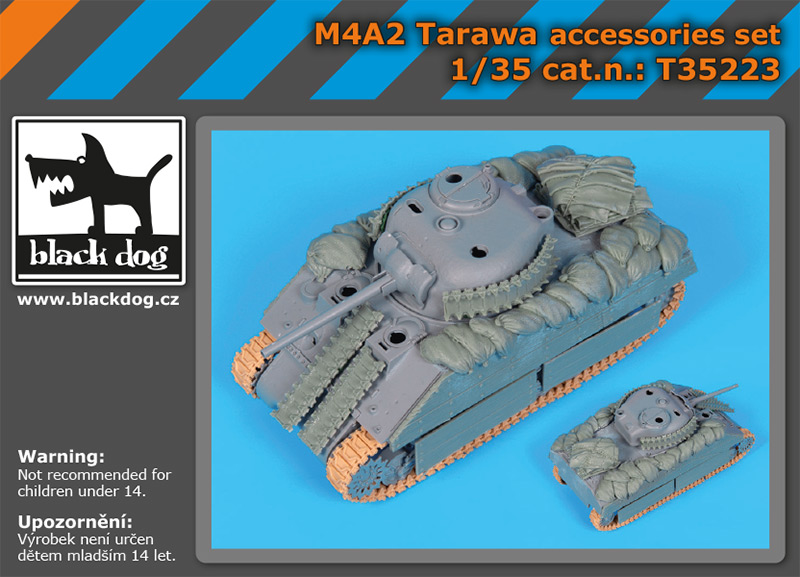 1/35 M4A2 Tarawa accessories set (DRAG)