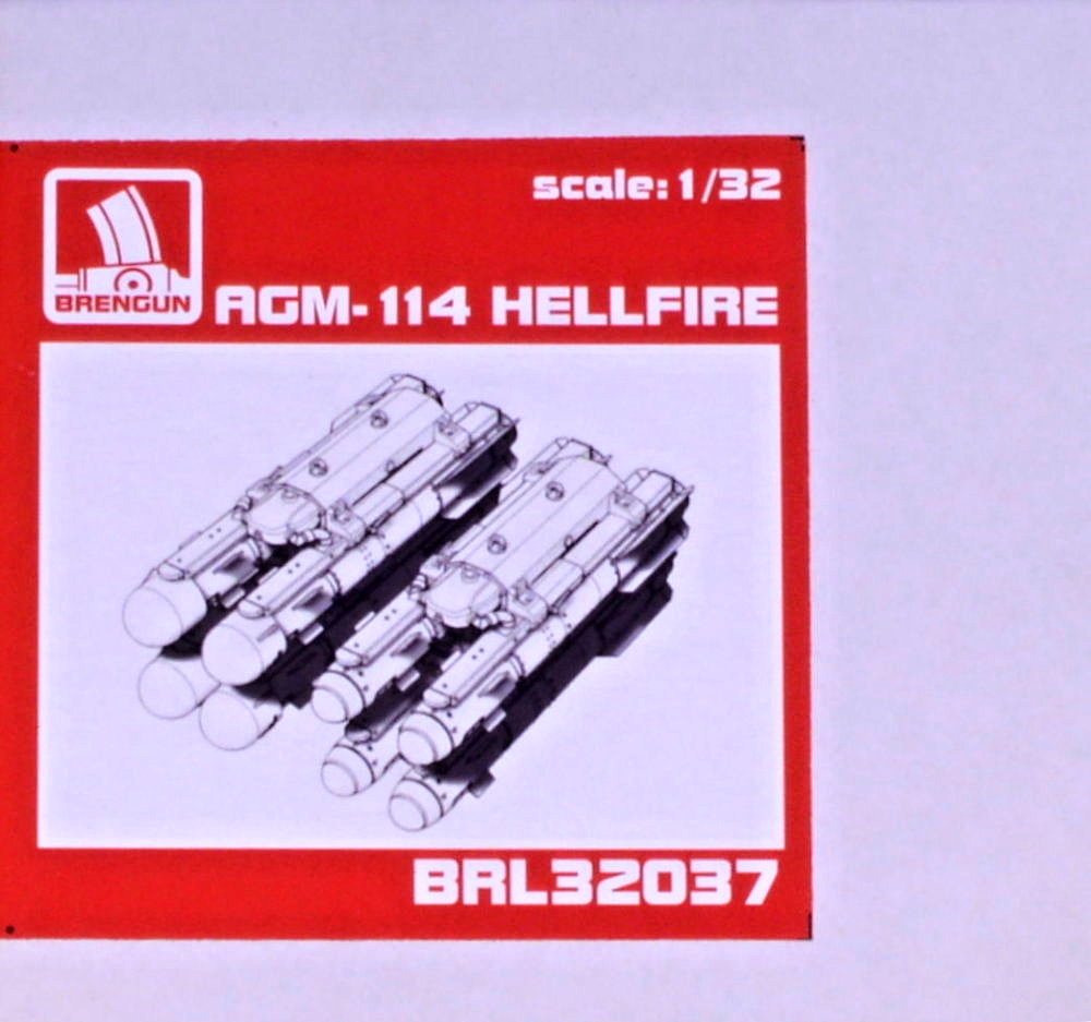 1/32 AGM-114 Hellfire (resin set)