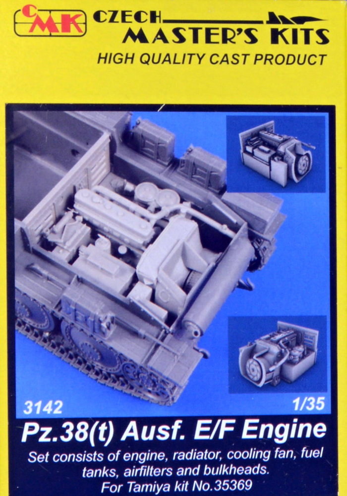 1/35 Pz.38(t) Ausf. E/F Engine set (TAM 35369)