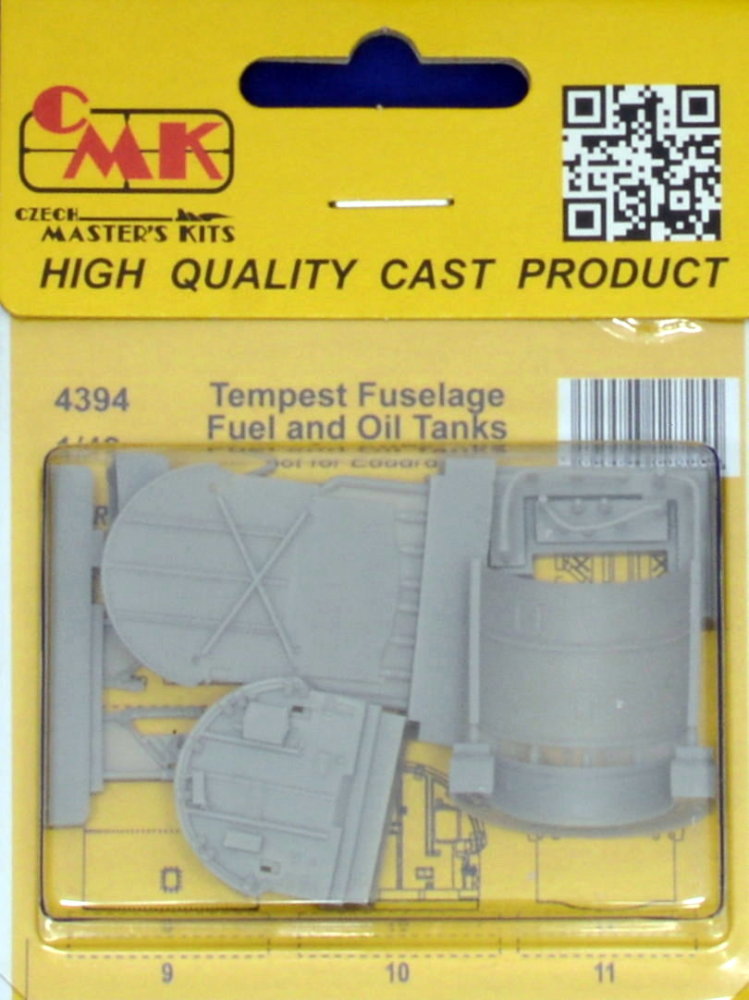 1/48 Tempest Fuselage Fuel and Oil Tanks (EDU)