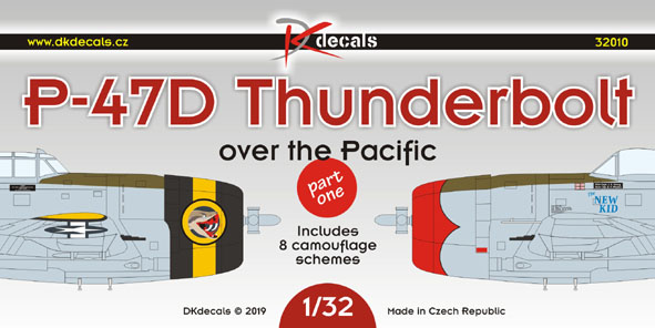 1/32 P-47D Thunderbolt over the Pacific (8x camo)