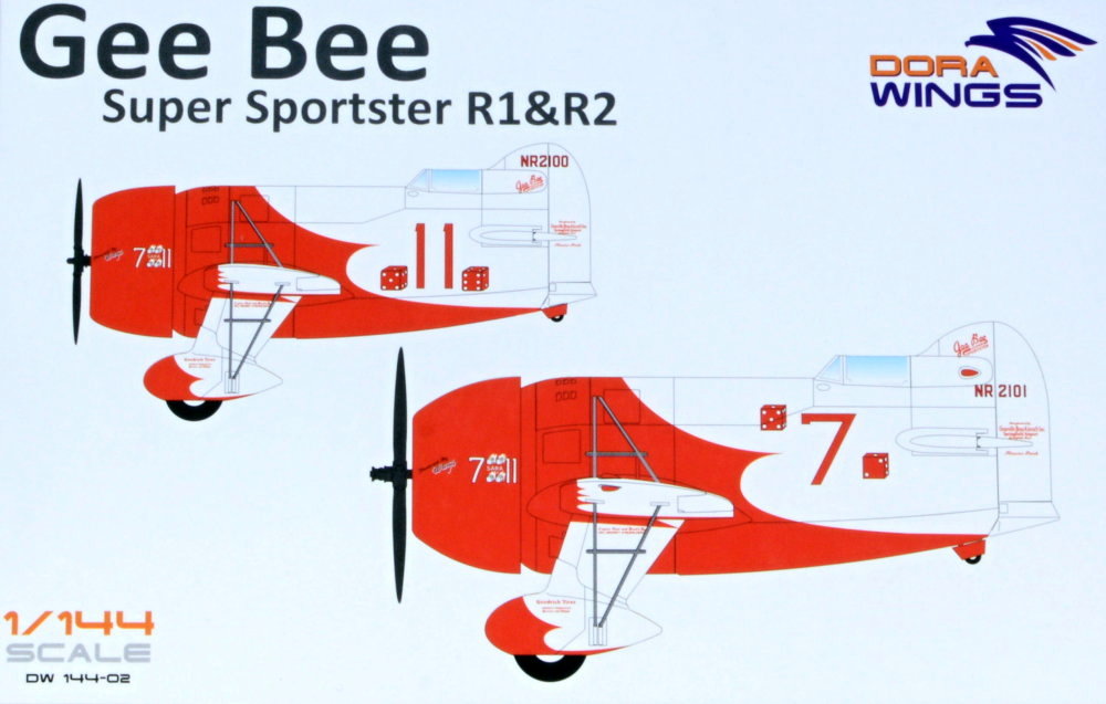1/144 Gee Bee Super Sportster R1&R2 (2-in-1)
